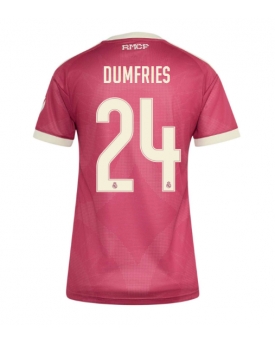Real Madrid Denzel Dumfries #24 Maglia Gara Terza Repliche 2026-27 Donna Maniche Corte Real Madrid Denzel Dumfries #24 Maglia Gara Terza Repliche 2026-27 Donna Maniche Corte
